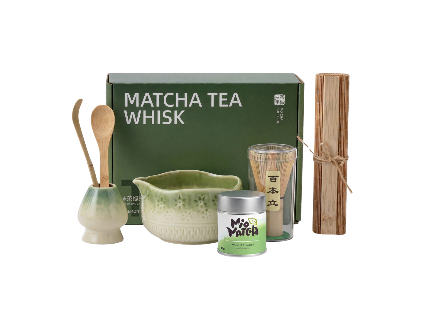 Mio Matcha Kit + Ceremonial Matcha (30 g)